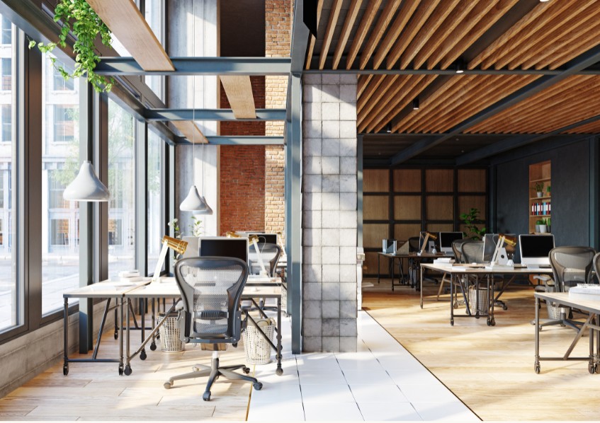 Modern corporate workspace Commercial Cleaning Services by Bee Natural Residential and Commercial Cleaning Service - Georgetown, Texas
