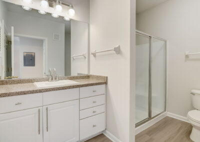 Interior of model home at Heritage Deerwood