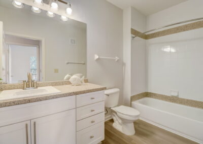 Interior of model home at Heritage Deerwood