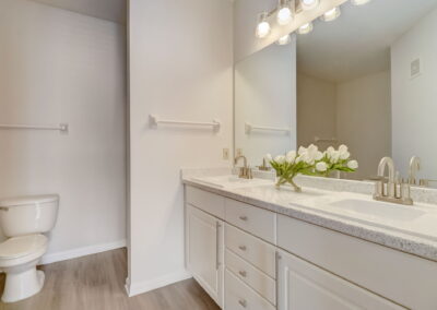 Interior of model home at Heritage Deerwood