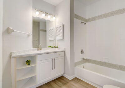 Interior of model home at Heritage Deerwood