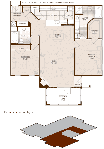 Bellaire floorplan at Heritage Deerwood